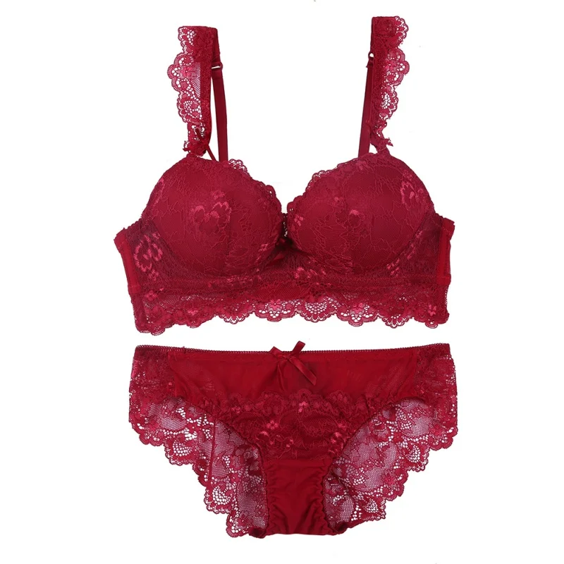 Sexy Lingerie Lace Padded Bra Three-Quarter Push Up Women Bra Sets Panties And Panties B Cup Y6
Sexy Lingerie Lace Padded Bra Three-Quarter Push Up Women Bra Sets Panties And Panties B Cup Y6