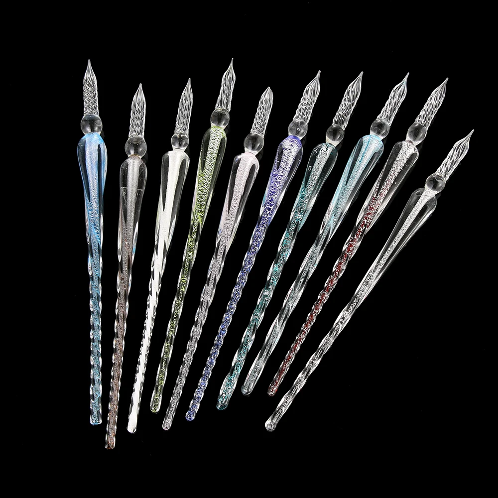 1Pcs Safe Package Vintage Glass Dip Dipping Pen Holder Signature Filling Ink Fountain Pens Handmade Glass Dip Fountain Pen
1Pcs Safe Package Vintage Glass Dip Dipping Pen Holder Signature Filling Ink Fountain Pens Handmade Glass Dip Fountain Pen