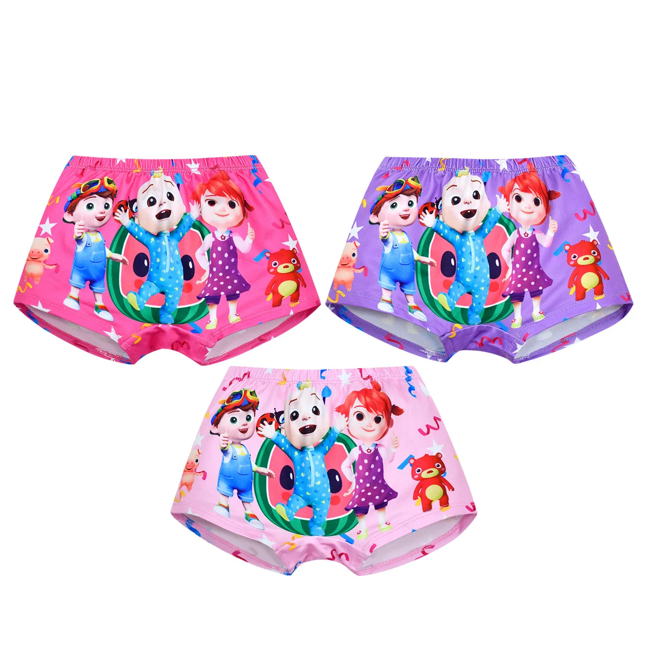Dropshipping 3 Pcs/Lot 2-10Y Baby Kids Cocomelon Underwear Children Cartoon Print Underpants Girls Panties Soft Boys Boxer Brief
Dropshipping 3 Pcs/Lot 2-10Y Baby Kids Cocomelon Underwear Children Cartoon Print Underpants Girls Panties Soft Boys Boxer Brief