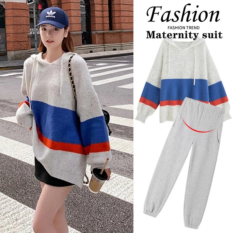 2 комплекта Женская толстовка свитер для беременных комбинированный Трикотажный костюм большого размера Блузка для беременных Свободный П...
2 комплекта Женская толстовка свитер для беременных комбинированный Трикотажный костюм большого размера Блузка для беременных Свободный П...