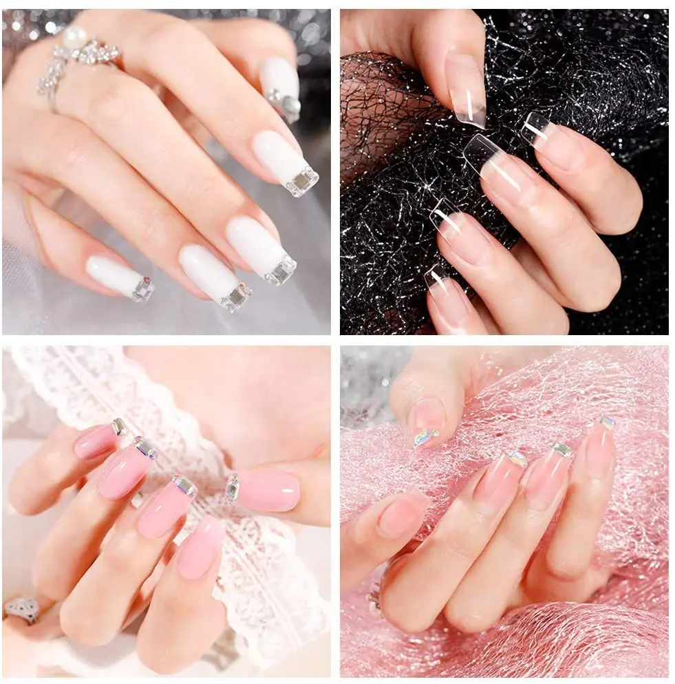 Nail Extensions Kit, Nail Gel 3 Colors x 15ml + 100Pcs Mold Tips, UV Gel Nail Extension, UV Gel Manicure Kit, Gel Nail Builder
Nail Extensions Kit, Nail Gel 3 Colors x 15ml + 100Pcs Mold Tips, UV Gel Nail Extension, UV Gel Manicure Kit, Gel Nail Builder