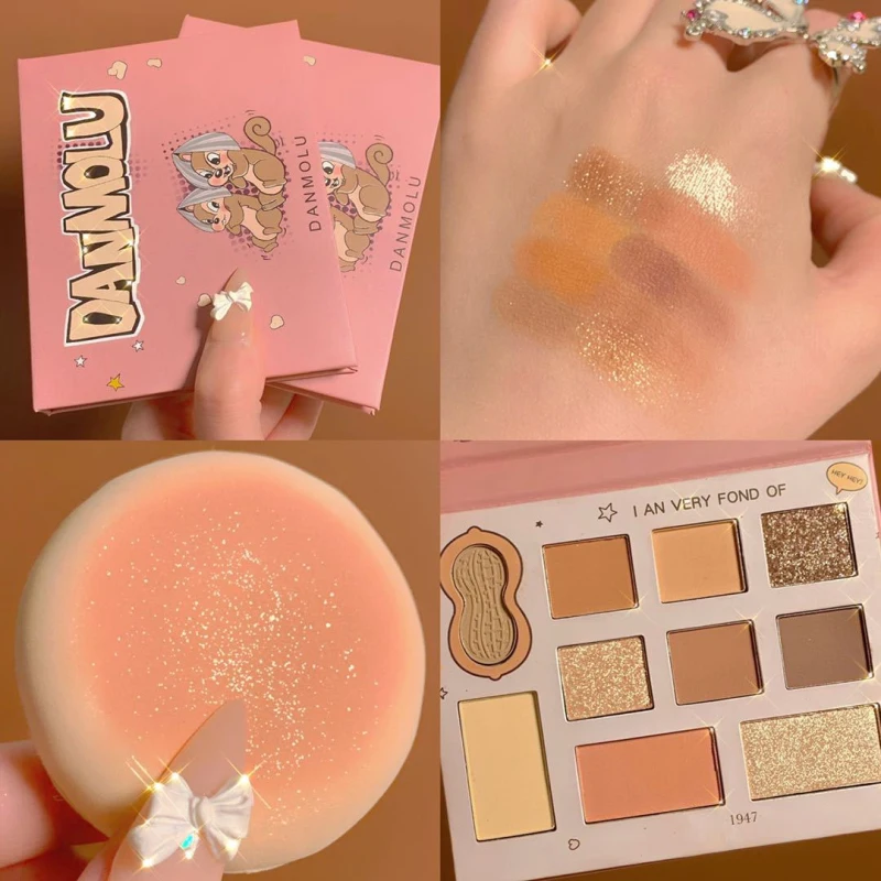 New 3/8/9colors Eyeshadow Palette Cute Peanut Eyeshadow Portable Waterproof Long Lasting Eye Shadow Girl Makeup Maquillage TSLM1
New 3/8/9colors Eyeshadow Palette Cute Peanut Eyeshadow Portable Waterproof Long Lasting Eye Shadow Girl Makeup Maquillage TSLM1
