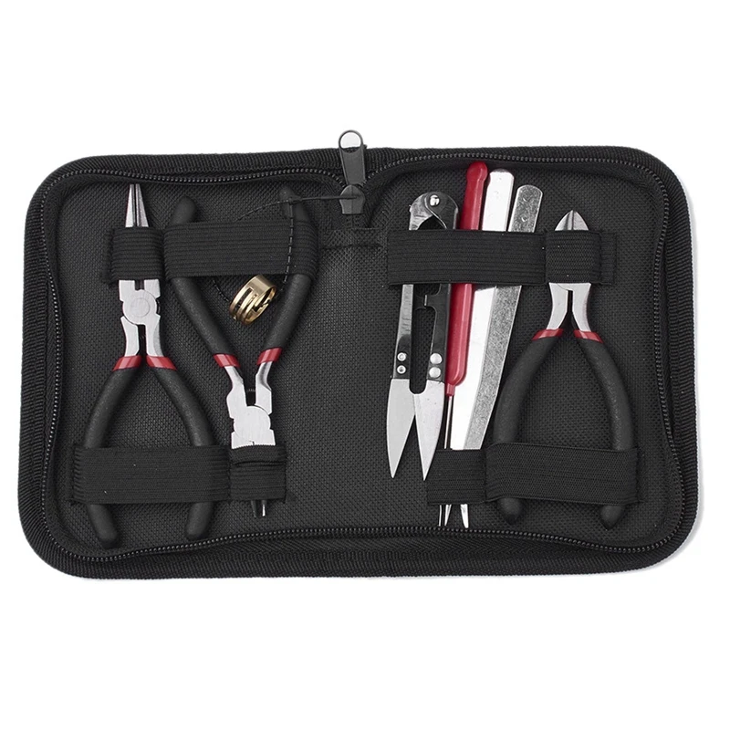 9 Pcs Jewelry Pliers Tools Jeweler Making Plier Wire Cutter Plier for Jewelry Repair Jewelry Making Supplies Set
9 Pcs Jewelry Pliers Tools Jeweler Making Plier Wire Cutter Plier for Jewelry Repair Jewelry Making Supplies Set