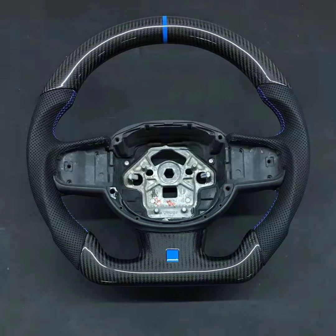 YeederCar Real Carbon Fiber Cuatomized Steering Wheel Alcantara Leather for Volvo S90 2018-2021
YeederCar Real Carbon Fiber Cuatomized Steering Wheel Alcantara Leather for Volvo S90 2018-2021