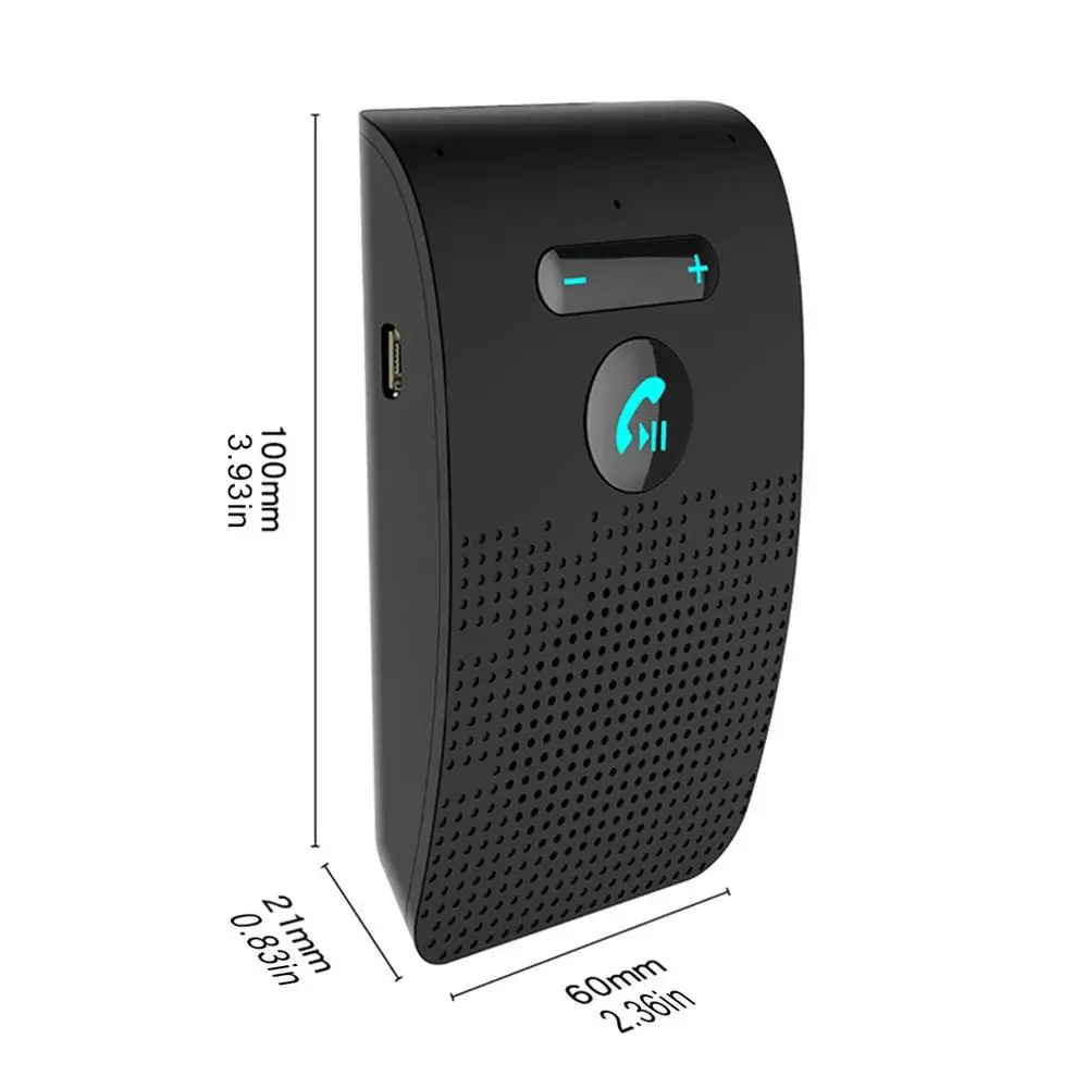Sp09 Sun Visor Car Hands-Free Call Receiver Support Dual Connection One-Click Answer Built-In 550Mah Lithium Battery
Sp09 Sun Visor Car Hands-Free Call Receiver Support Dual Connection One-Click Answer Built-In 550Mah Lithium Battery