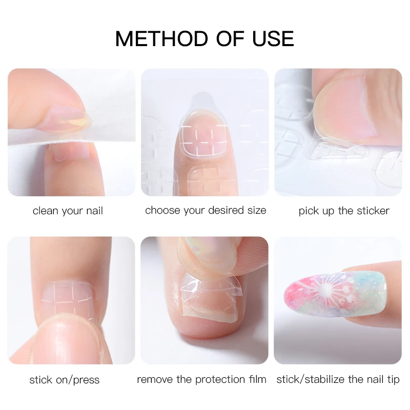 120pcs 5 Sheets Fake Nails Tips Double Sided False Nail Art Adhesive Tape Glue Sticker DIY Profissional Fake Press on Nails
120pcs 5 Sheets Fake Nails Tips Double Sided False Nail Art Adhesive Tape Glue Sticker DIY Profissional Fake Press on Nails