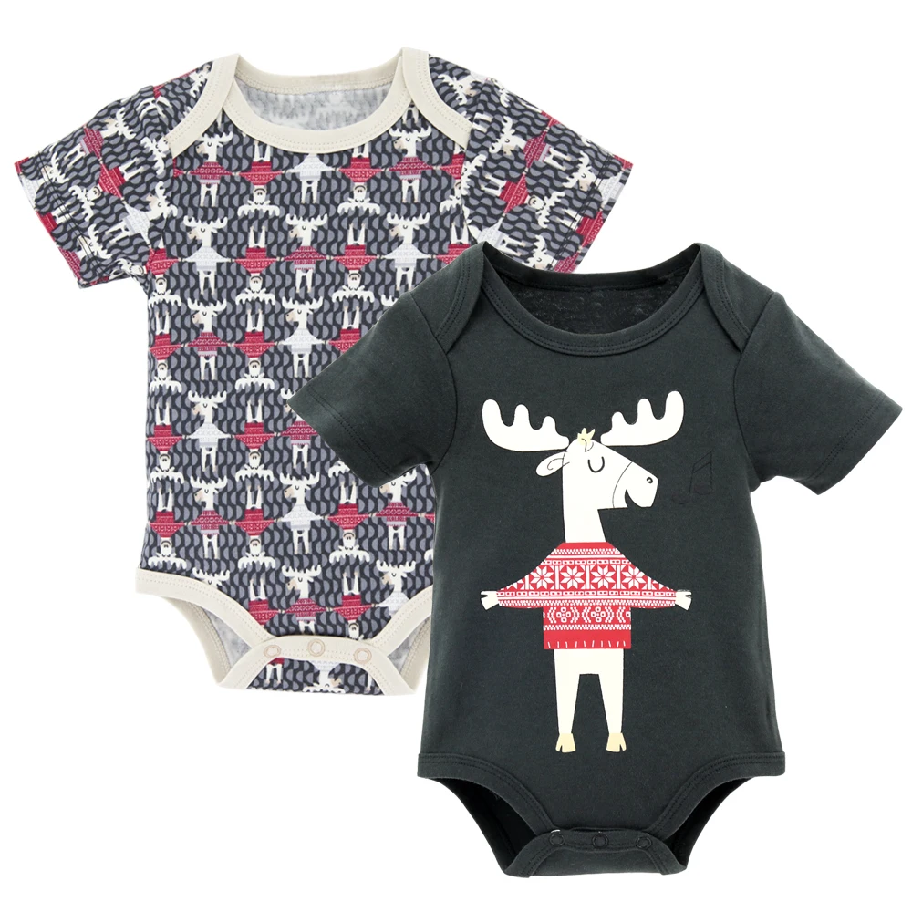 Kavkas Romper For Boy Summer 100%Cotton 2-Piece Set O-Neck Elk Printing Black Baby Boy Short Sleeve Clothes bebê
Kavkas Romper For Boy Summer 100%Cotton 2-Piece Set O-Neck Elk Printing Black Baby Boy Short Sleeve Clothes bebê