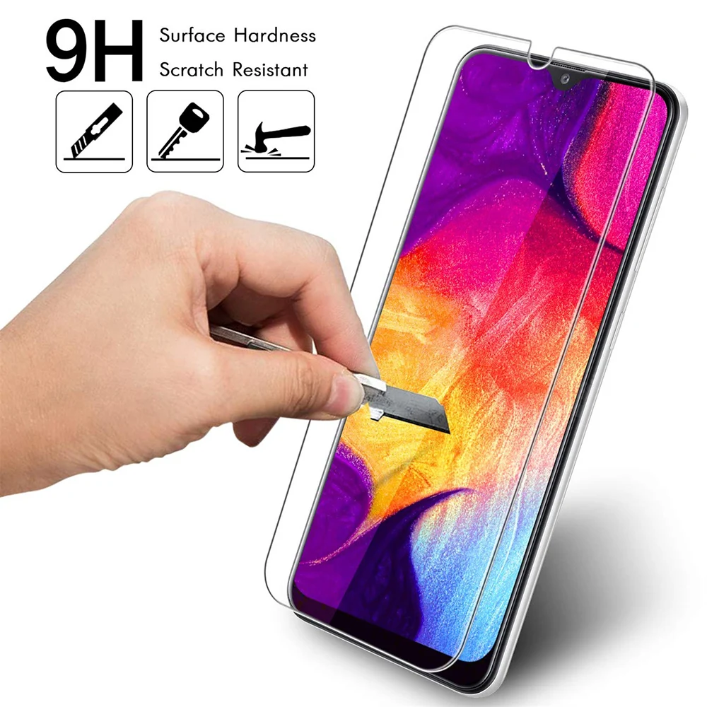 Защитное стекло для Samsung Galaxy A10 A20 A30 A40 A50 A60 A70 A80 A90 M40 M30 M20 M10 пленка из закаленного