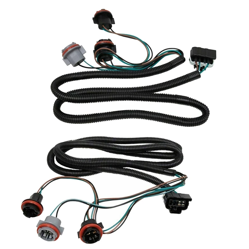 Rear Tail Light Lamp Wiring Harness LH RH Pair for Chevy Silverado GMC Sierra Pickup Truck New 15824514 15824515
Rear Tail Light Lamp Wiring Harness LH RH Pair for Chevy Silverado GMC Sierra Pickup Truck New 15824514 15824515