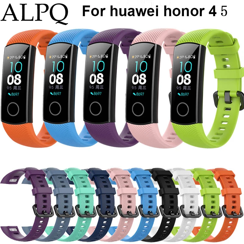 Ремешок на запястье для Huawei Honor Band 4 NFC силиконовый спортивный браслет смарт часов