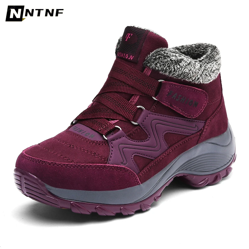Walking Shoes Women Outdoor Sneakers Warm Plush Platform Slip On Comfortable Ladies Sport Trainers Gym Shoes Sapatos Femininos 
Walking Shoes Women Outdoor Sneakers Warm Plush Platform Slip On Comfortable Ladies Sport Trainers Gym Shoes Sapatos Femininos
