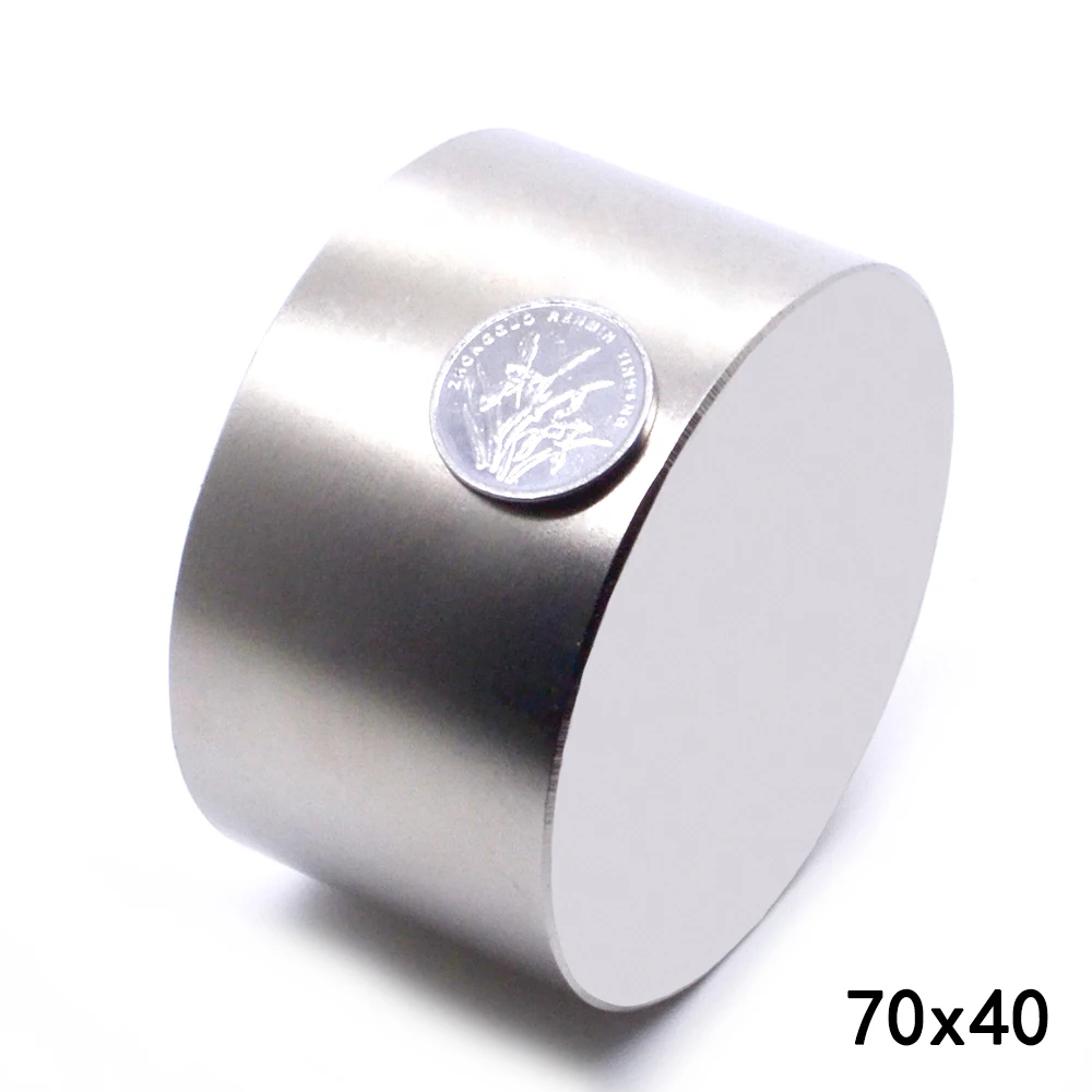 1pcs 70mmx40mm N52 Neodymium magnet 70*40mm Round Cylinder Permanent Magnets 70*40 NEW 70x40 mm Art Craft Connection
1pcs 70mmx40mm N52 Neodymium magnet 70*40mm Round Cylinder Permanent Magnets 70*40 NEW 70x40 mm Art Craft Connection