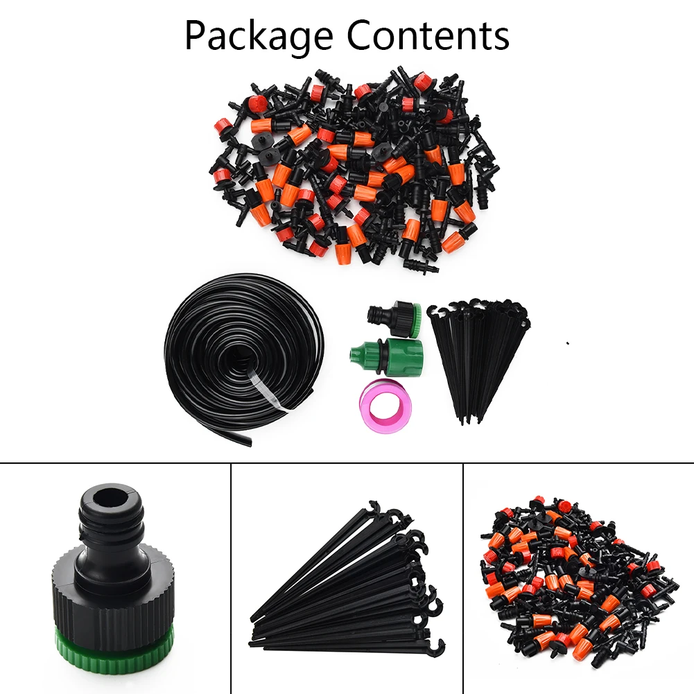 DIY Garden Misting Micro Irrigation Watering System For Flower And Lawn