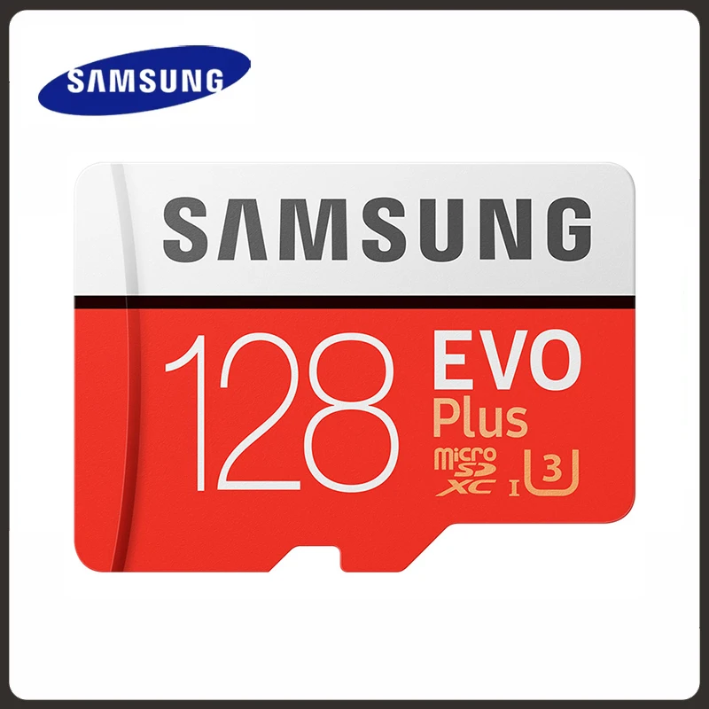 Оригинальный Samsung Micro SD карта 32 ГБ Class 10 карт памяти Evo + EVO Plus MicroSD 256 128 64 16 TF карты