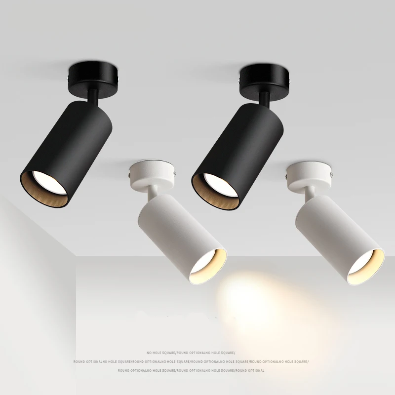 7W Surface Mounted Spotlight Ceiling Adjustable Angle Spotlight Track Light LED Background Wall Spotlight
7W Surface Mounted Spotlight Ceiling Adjustable Angle Spotlight Track Light LED Background Wall Spotlight