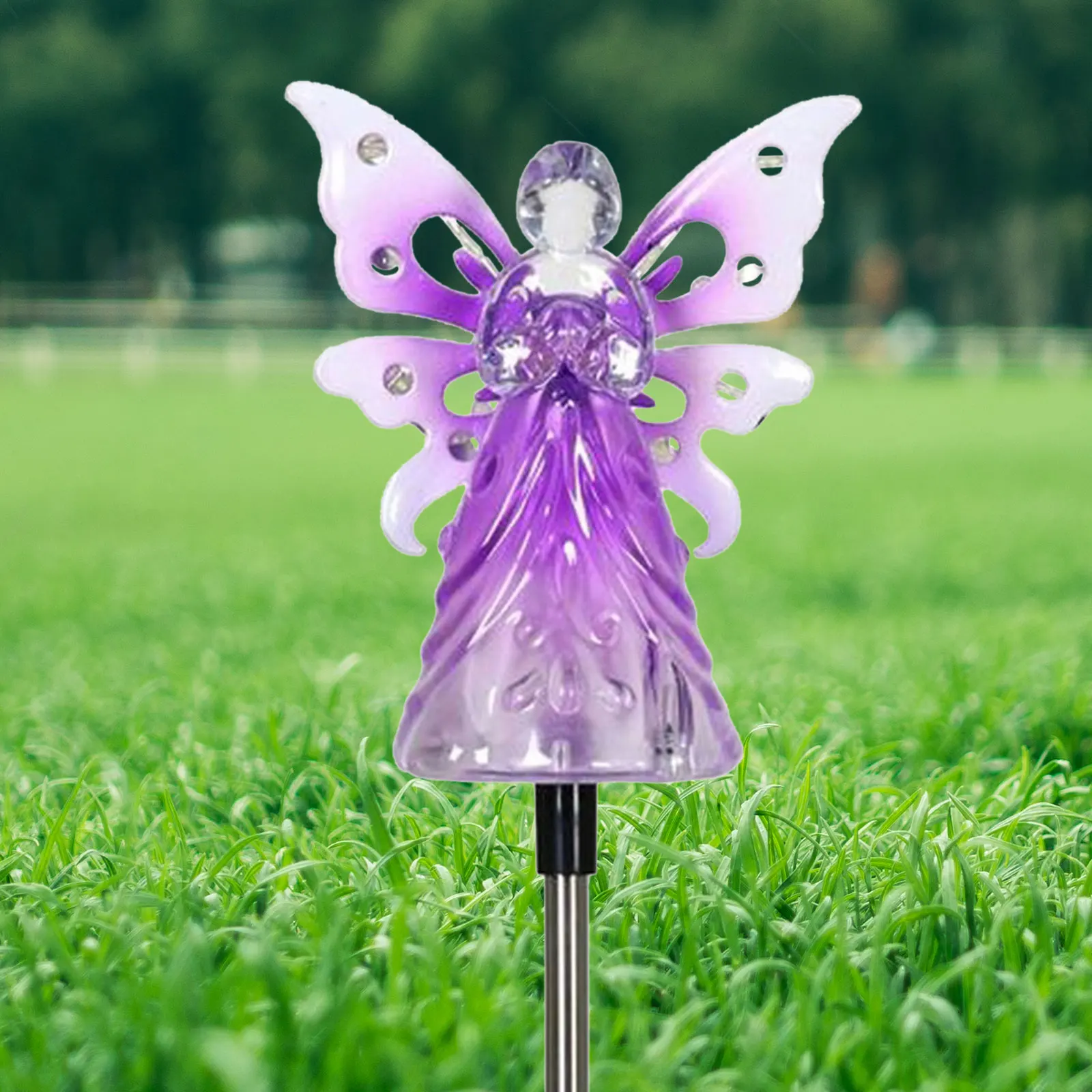 Garden Lights Solar Waterproof Angel LED Garden Decor Stake Light Waterproof Led Light For Outdoor Garden Decorative Stake Light 
Garden Lights Solar Waterproof Angel LED Garden Decor Stake Light Waterproof Led Light For Outdoor Garden Decorative Stake Light
