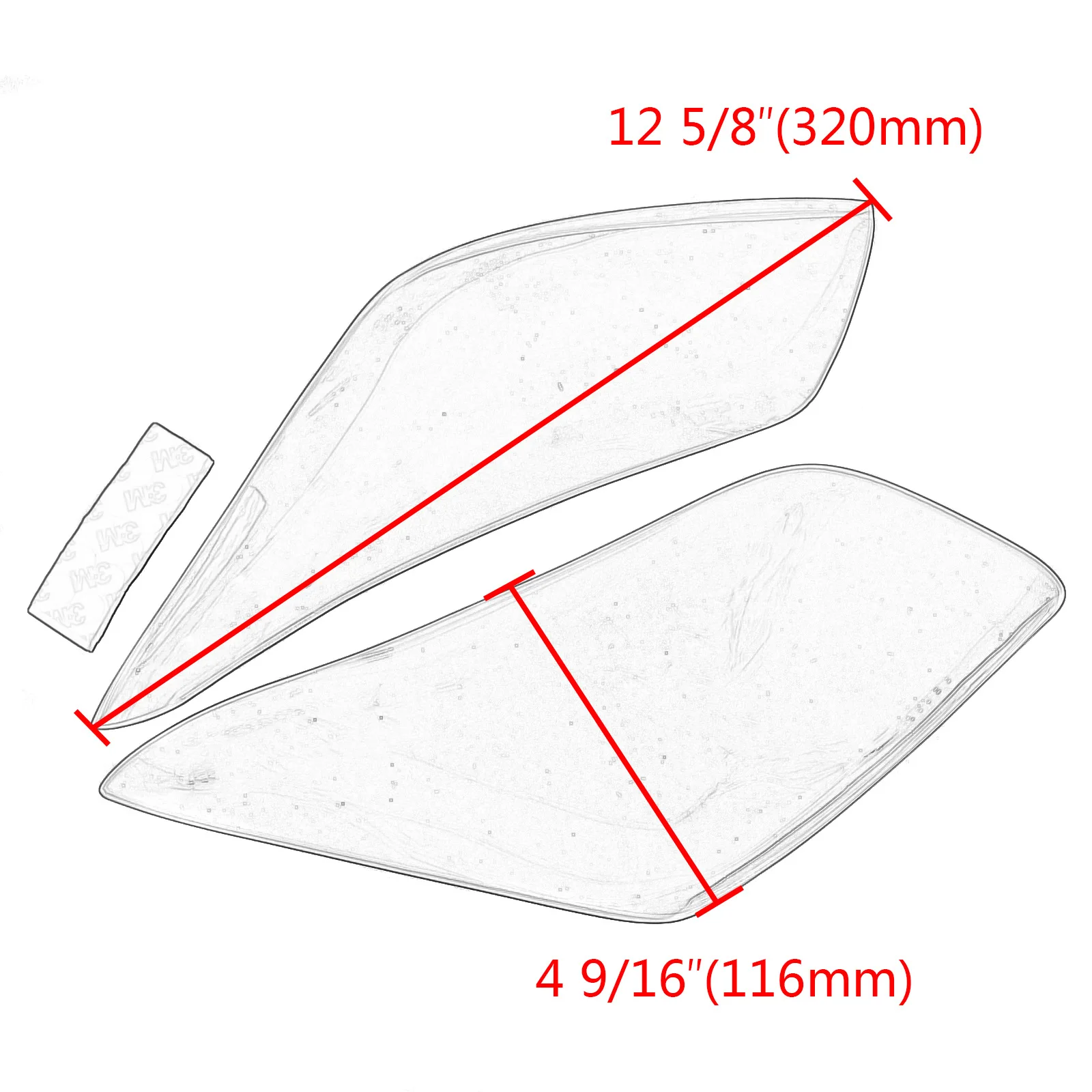 It is suitable for t-max530 tmax530 to refit the headlamp protection patch and cover in 2015-16
It is suitable for t-max530 tmax530 to refit the headlamp protection patch and cover in 2015-16