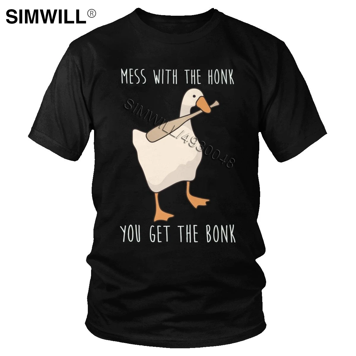 Fashion Latest T Shirt Men 100% Cotton Untitled Goose Game Tshirt Short Sleeves Casual Mess With The Honk You Get The Bonk Tee
Fashion Latest T Shirt Men 100% Cotton Untitled Goose Game Tshirt Short Sleeves Casual Mess With The Honk You Get The Bonk Tee