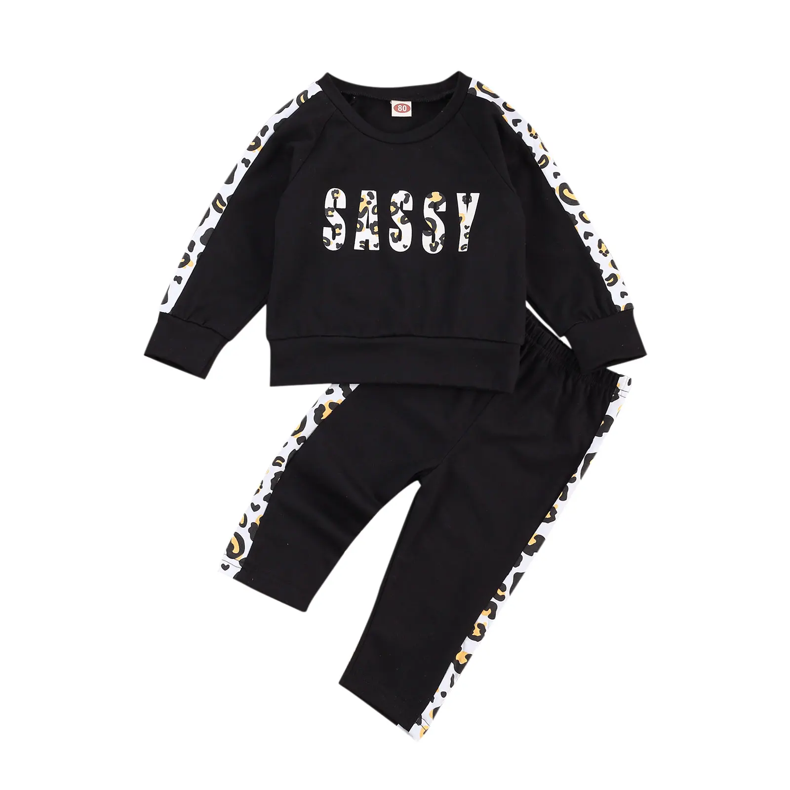 Одежда для маленьких девочек комбинезон с длинными рукавами, с буквенным принтом, футболка с круглым вырезом, длинными рукавами и пуловер + ... 
Одежда для маленьких девочек комбинезон с длинными рукавами, с буквенным принтом, футболка с круглым вырезом, длинными рукавами и пуловер + ...