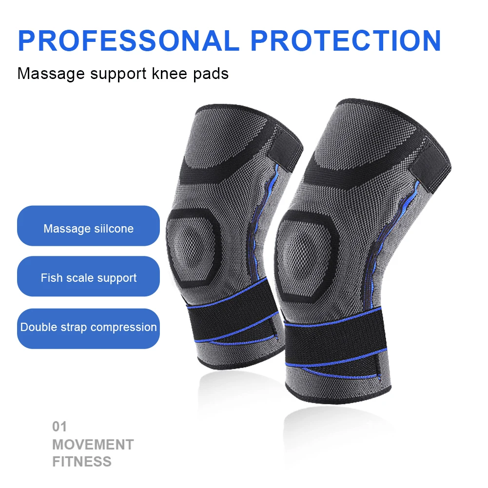 New 1PC/2PCS 3D Knee Brace Pad for Sports Arthritis Kneepads Support Volleyball Guard Joints Basketball Bike Patella Protector
New 1PC/2PCS 3D Knee Brace Pad for Sports Arthritis Kneepads Support Volleyball Guard Joints Basketball Bike Patella Protector