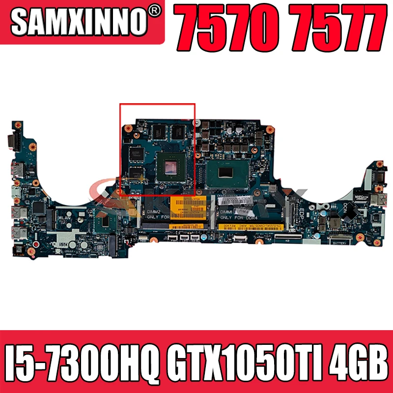 FOR DELL Vostro 7570 7577 Laptop Motherboard I5-7300HQ GTX1050TI 4GB CKA50 CKF50 LA-E991P CN-0WRRNY WRRNY Mainboard 100%test
FOR DELL Vostro 7570 7577 Laptop Motherboard I5-7300HQ GTX1050TI 4GB CKA50 CKF50 LA-E991P CN-0WRRNY WRRNY Mainboard 100%test