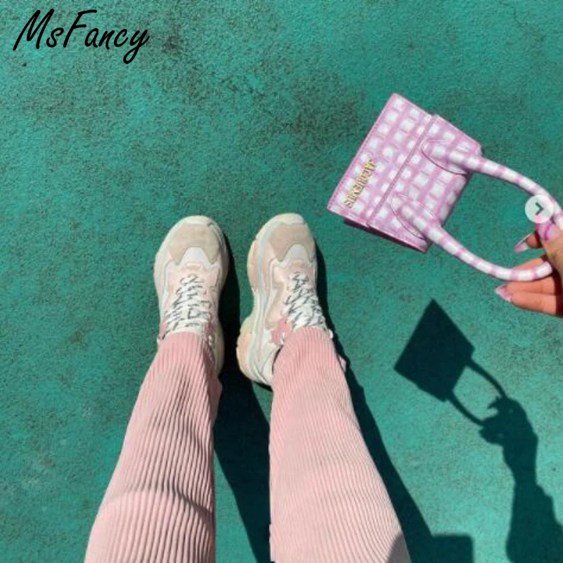 Msfancy Pink Pant Suits Women 2021 Long Sleeve Shirt Elastic Waist Wide Leg Pants Casual Outfit Mujer 2 Piece Set
Msfancy Pink Pant Suits Women 2021 Long Sleeve Shirt Elastic Waist Wide Leg Pants Casual Outfit Mujer 2 Piece Set