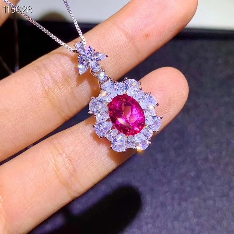 Natural Pink Topaz Necklace Pendant Top Quality S925 for Women Anniversary Engagement Flower and Butterfly Elegant
Natural Pink Topaz Necklace Pendant Top Quality S925 for Women Anniversary Engagement Flower and Butterfly Elegant