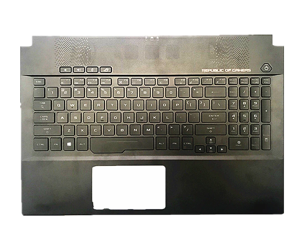 Оригинальный чехол для ноутбука/ноутбука США с подсветкой клавиатуры Asus ROG zephyrus