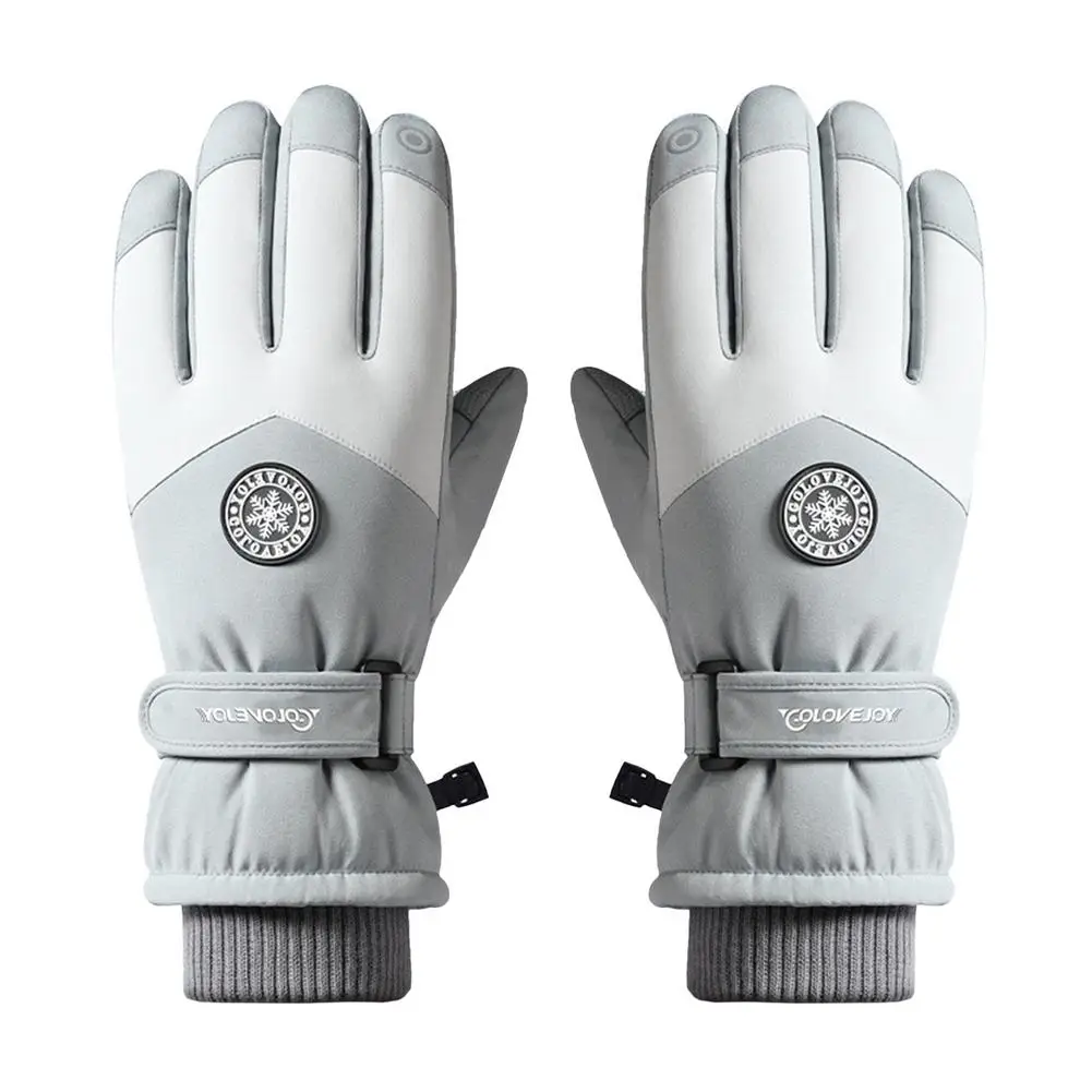 Couple Warm Ski Gloves 3-fingers Bike Snowmobile Touch Screen Glove Mittens Men Women Winter Fleece Windproof Snowboard Gloves
Couple Warm Ski Gloves 3-fingers Bike Snowmobile Touch Screen Glove Mittens Men Women Winter Fleece Windproof Snowboard Gloves