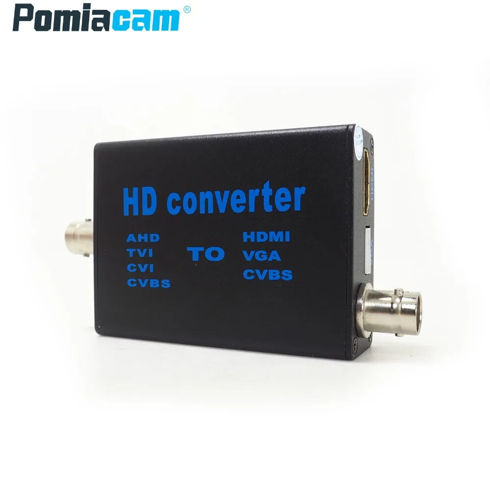 AHD41 10 шт./лот 4 в 1 преобразователь видеосигнала сигнал Вход AHD TVI CVI CVBS к HDMI/VGA/CVBS
