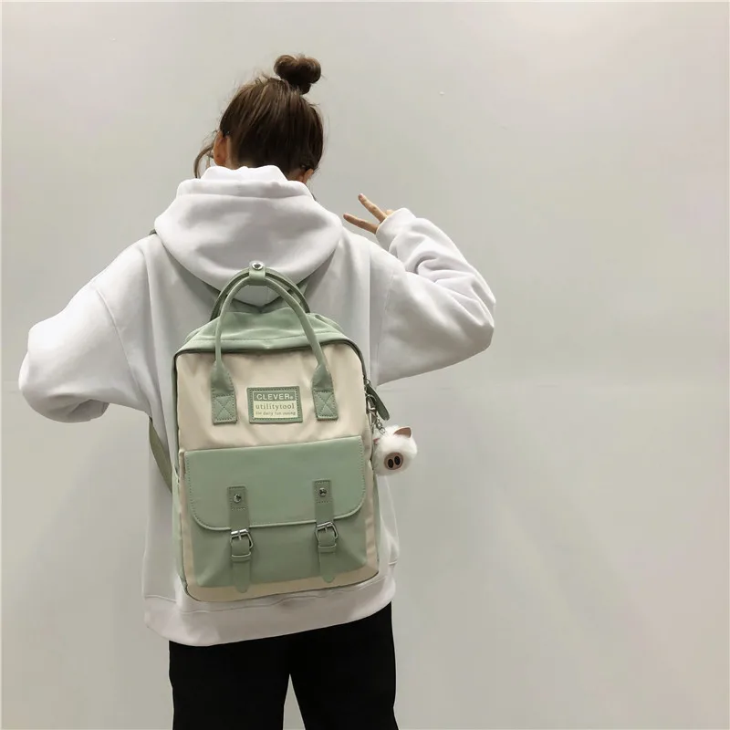 Waterproof Large Backpack Nylon Lightweight School Bags for Teenagers Girls Boys Candy Color Travel Rucksack Kids Backpack
Waterproof Large Backpack Nylon Lightweight School Bags for Teenagers Girls Boys Candy Color Travel Rucksack Kids Backpack