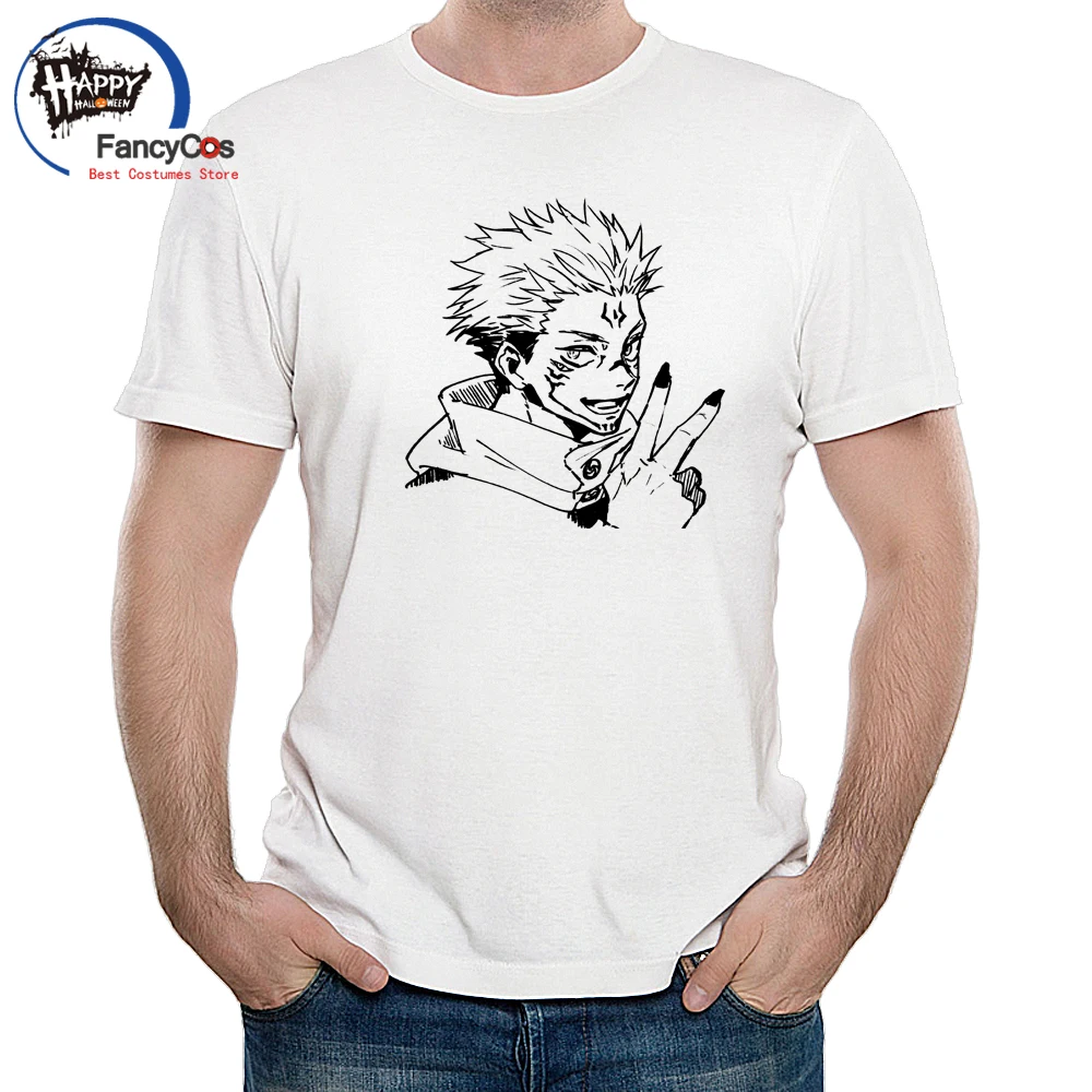 Jujutsu Kaisen Yuji Itadori Anime T Shirt Cool Unisex Round Neck Short-sleeved T-Shirt Cosplay Costume Daily Casual Tshirt Tees
Jujutsu Kaisen Yuji Itadori Anime T Shirt Cool Unisex Round Neck Short-sleeved T-Shirt Cosplay Costume Daily Casual Tshirt Tees