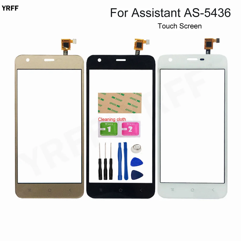 Phone Front Glass Touch Panel Screen For Assistant AS-5436 Touch Screen Digitizer Touch Sensor Assembly Parts
Phone Front Glass Touch Panel Screen For Assistant AS-5436 Touch Screen Digitizer Touch Sensor Assembly Parts