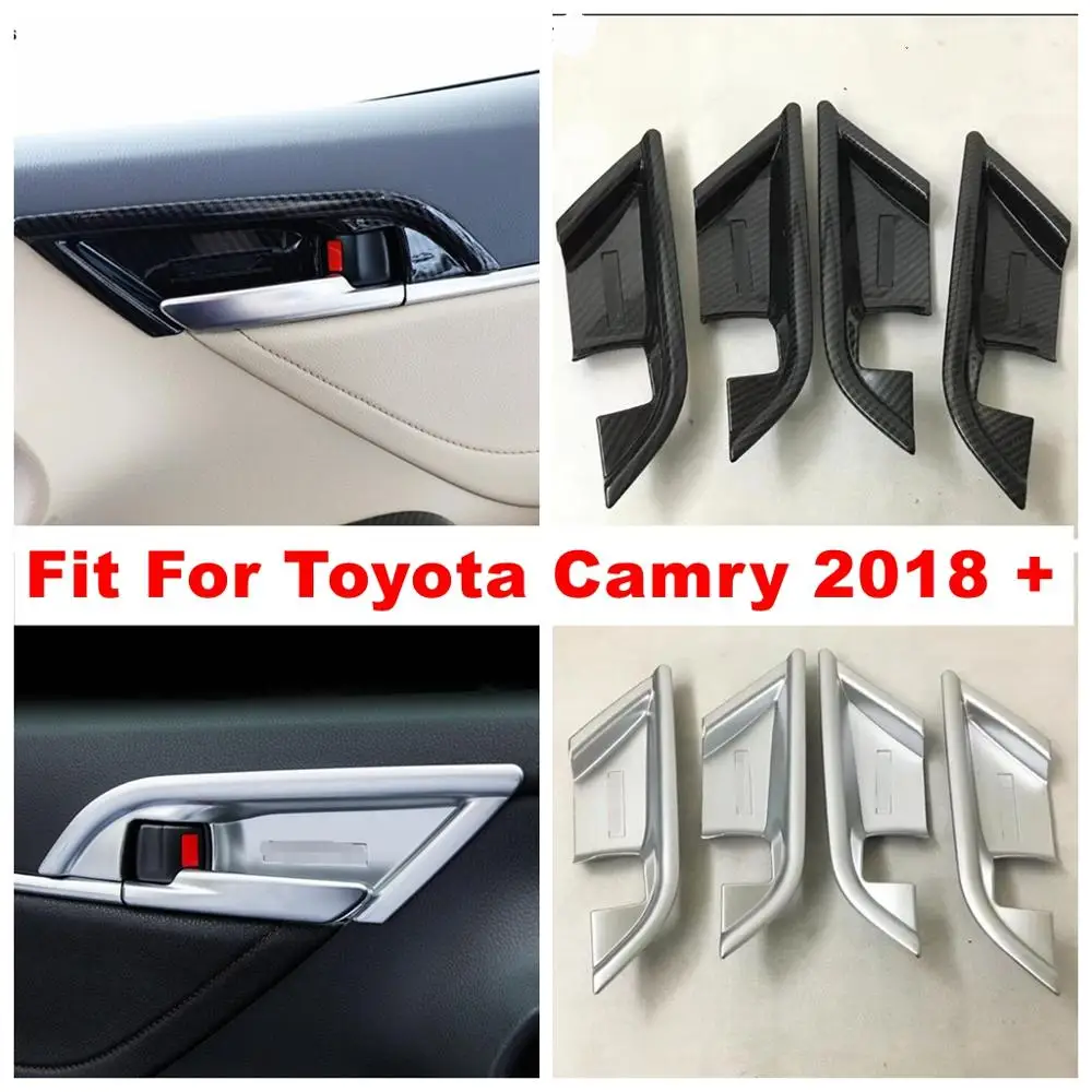 Inner Car Door Pull Doorknob Handle Hand-clasping Bowl Frame Decoration Cover Trim Fit For Toyota Camry XV70 2018 - 2021 ABS
Inner Car Door Pull Doorknob Handle Hand-clasping Bowl Frame Decoration Cover Trim Fit For Toyota Camry XV70 2018 - 2021 ABS