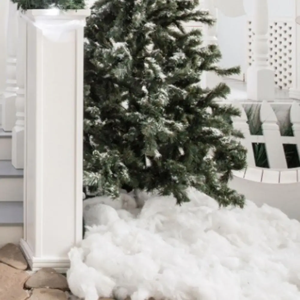 

1 пакет искусственные снежинки снег мгновенное добавление для наполнителя DIY полимерный Рождественский Декор искусственный снег для детск...