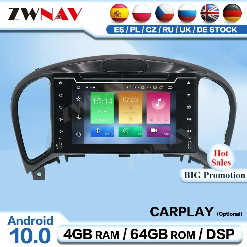 2 Din Android для Nissan Juke для Infiniti ESQ 2011 2012 2013 2014 2015 2016 2017 2018 радио приемник аудио стерео GPS головное устройство
2 Din Android для Nissan Juke для Infiniti ESQ 2011 2012 2013 2014 2015 2016 2017 2018 радио приемник аудио стерео GPS головное устройство