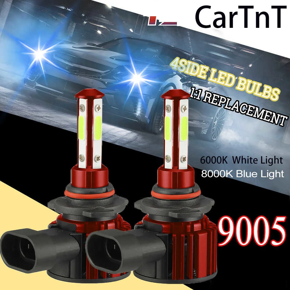 CarTnT 2PCS 20000LM Car Headlights LED H7 H8 H9 H11 HB3 9005 HB4 9006 12V LED Bulb 6000K 8000K LED Bulbs Car Fog Lamp Lights
CarTnT 2PCS 20000LM Car Headlights LED H7 H8 H9 H11 HB3 9005 HB4 9006 12V LED Bulb 6000K 8000K LED Bulbs Car Fog Lamp Lights