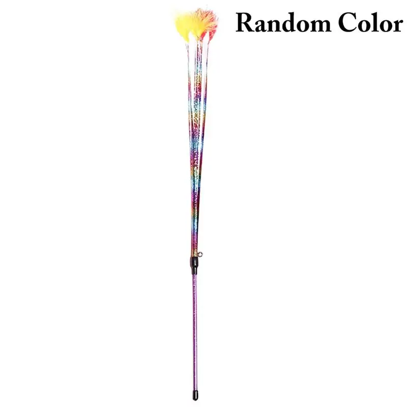 1 шт., игрушка-тизер для кошек с искусственными перьями
1 шт., игрушка-тизер для кошек с искусственными перьями