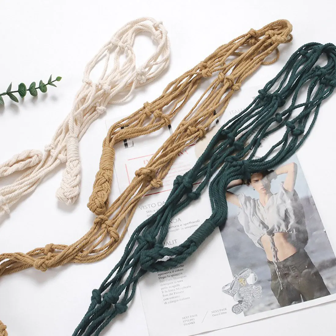 Hanging Plant Handmade Macrame Plant Hanger Flower Pot Planter Hanger Wall Decor Courtyard Garden Hanging Planter Hanging Basket
Hanging Plant Handmade Macrame Plant Hanger Flower Pot Planter Hanger Wall Decor Courtyard Garden Hanging Planter Hanging Basket