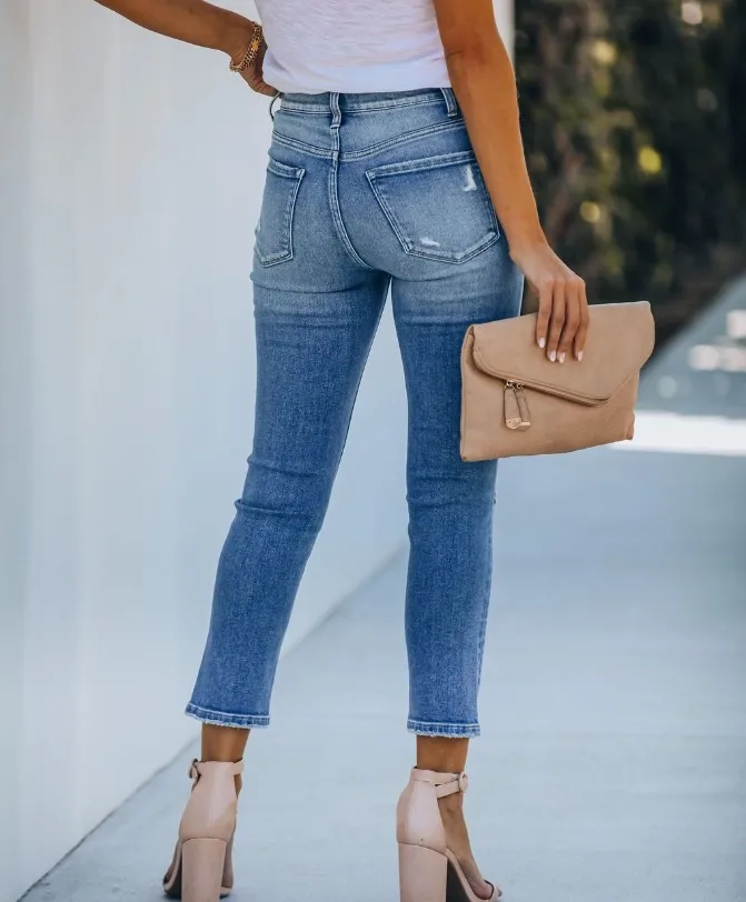 2021 European and American women's jeans high waist ripped slim fit pants pants women mom jeans high waist
2021 European and American women's jeans high waist ripped slim fit pants pants women mom jeans high waist