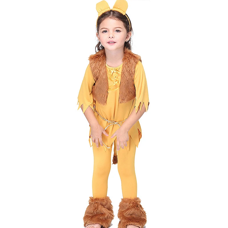 New Baby Girl Clothing Set Milk Silk Lion King Animal Cosplay Clothing Set Costume Party Cartoon Stage Play Clothes
New Baby Girl Clothing Set Milk Silk Lion King Animal Cosplay Clothing Set Costume Party Cartoon Stage Play Clothes