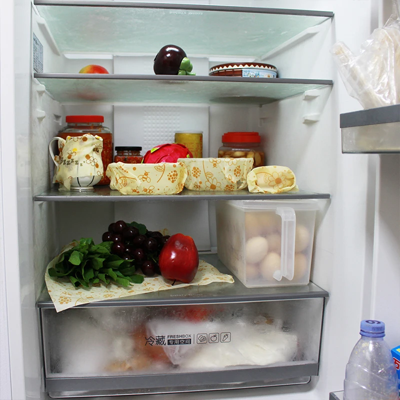 Reusable Beeswax Cloth Wrap Food Fresh Bag Lid Cover Stretch Lid Jungle Party Bees wax wrap plastic wrap 
Reusable Beeswax Cloth Wrap Food Fresh Bag Lid Cover Stretch Lid Jungle Party Bees wax wrap plastic wrap