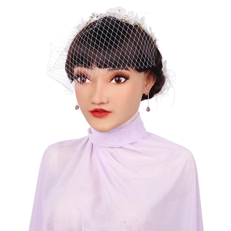 Elsa Face Mask Realistic Soft Silicone Female Mask for Masquerade Halloween Mask For Crossdresser Drag Queen Transgender 1G 
Elsa Face Mask Realistic Soft Silicone Female Mask for Masquerade Halloween Mask For Crossdresser Drag Queen Transgender 1G