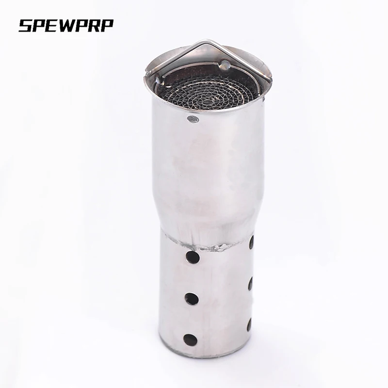 SPEWPRP For 51mm Inlet Motorcycle Exhaust Muffler DB Killer Moveable DB Killer Silencer Noise Sound Eliminator Motorcycle Part
SPEWPRP For 51mm Inlet Motorcycle Exhaust Muffler DB Killer Moveable DB Killer Silencer Noise Sound Eliminator Motorcycle Part