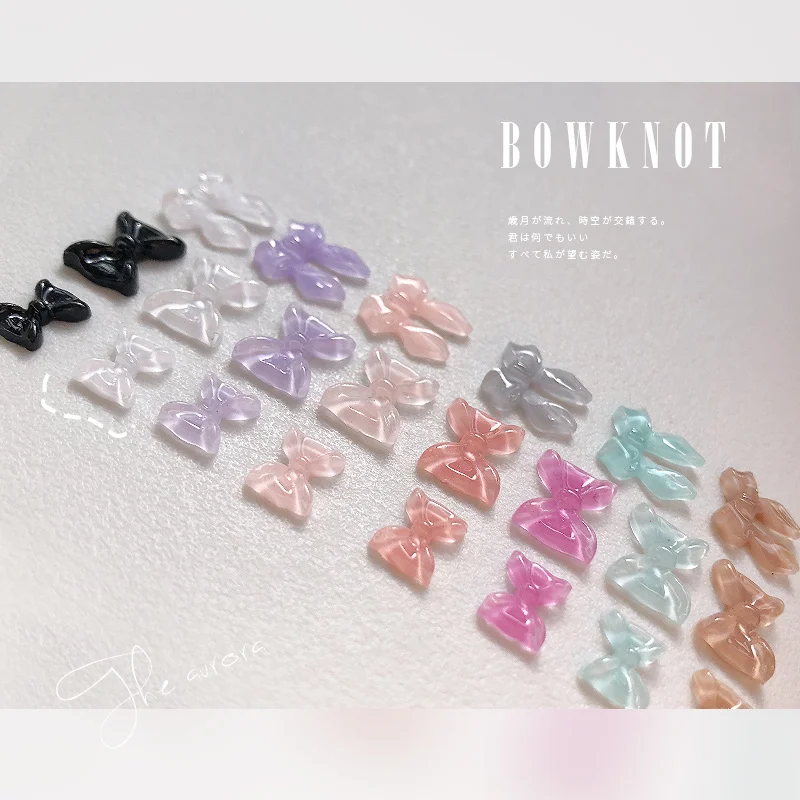 200pcs/Set Nail Art Super Soft Cute Bowknot shape Decoration For Polish Manicure Nail Lovely Transparent Ornament 3D Accessories
200pcs/Set Nail Art Super Soft Cute Bowknot shape Decoration For Polish Manicure Nail Lovely Transparent Ornament 3D Accessories