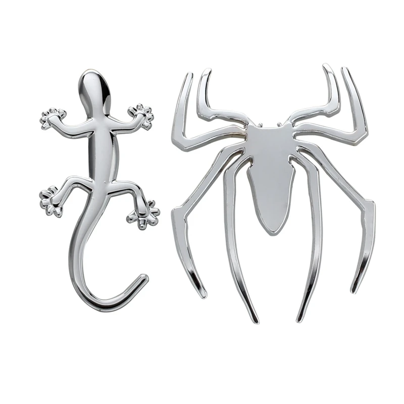 3D Bumper Stickers Gecko Gecko Lizard Emblem Chrome PVC & Emblem Spider Track 3D Chrome Car Motor Sticker Badge Silver
3D Bumper Stickers Gecko Gecko Lizard Emblem Chrome PVC & Emblem Spider Track 3D Chrome Car Motor Sticker Badge Silver