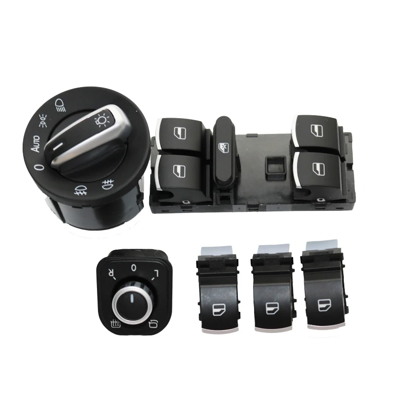Chrome Headlight Switch (AUTO) For VW Jetta 6 Golf GTI 5 6 Tiguan Passat B6 5ND941431B 5ND959857 5ND959855 5ND959565
Chrome Headlight Switch (AUTO) For VW Jetta 6 Golf GTI 5 6 Tiguan Passat B6 5ND941431B 5ND959857 5ND959855 5ND959565