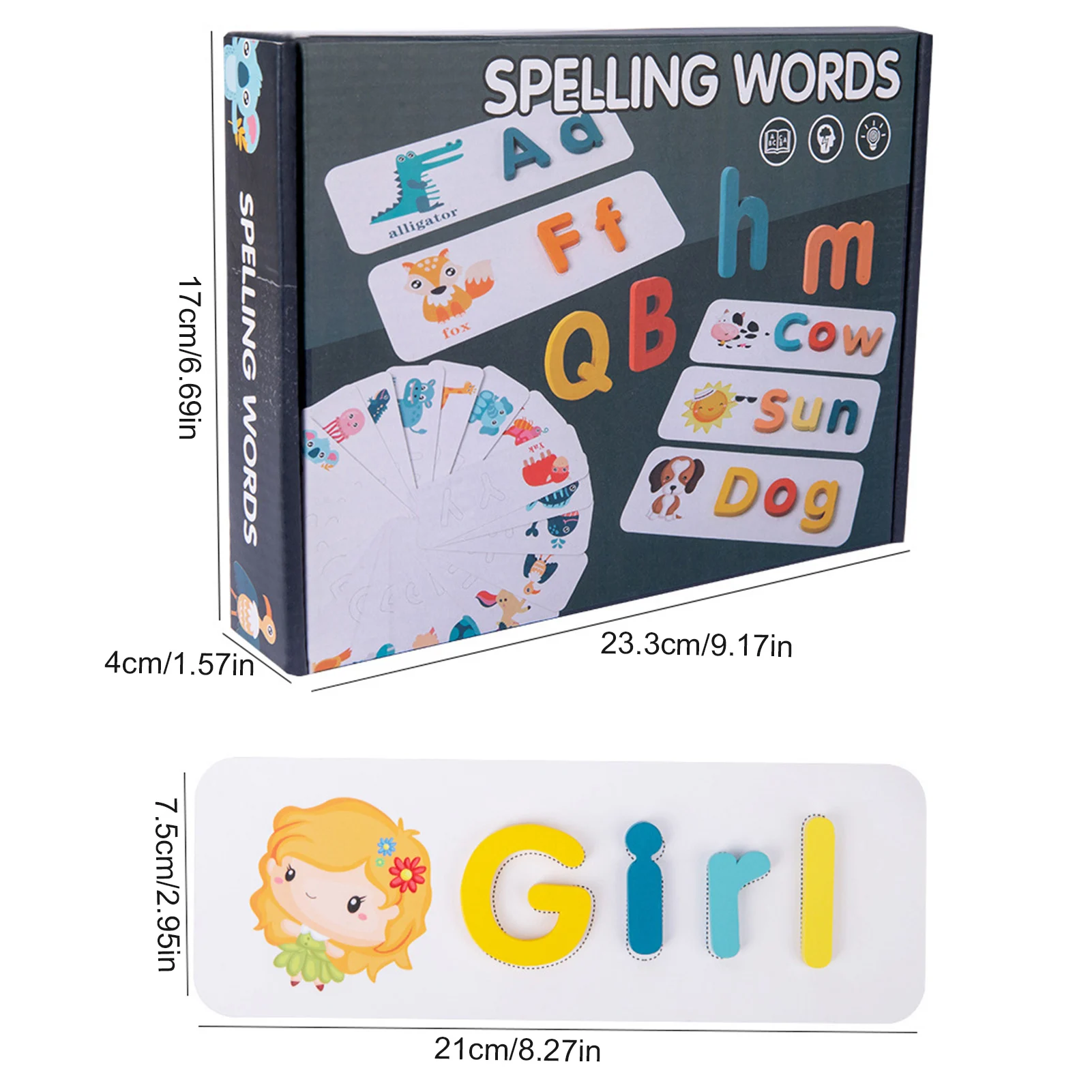 Children's Spelling Words Building Blocks Wooden Education Puzzle Montessori Educational Learning Toys For Children
Children's Spelling Words Building Blocks Wooden Education Puzzle Montessori Educational Learning Toys For Children