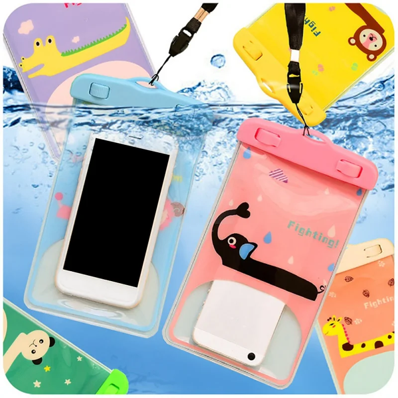 Summer Beach Sport Mobile Phone Printed Cartoon Waterproof Bag For Snorkeling Swimming Diving Rafting Transparent Underwater
Summer Beach Sport Mobile Phone Printed Cartoon Waterproof Bag For Snorkeling Swimming Diving Rafting Transparent Underwater