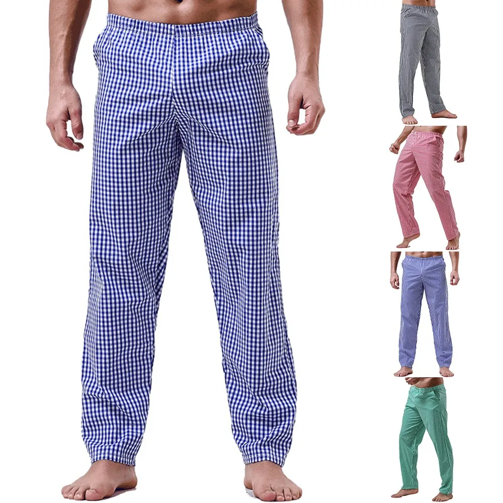 Mens Cotton Pants Multi-color Plaid Casual Trousers Home Pajama Comfortable Material Loose Lattice Sports Pants Straight Pants
Mens Cotton Pants Multi-color Plaid Casual Trousers Home Pajama Comfortable Material Loose Lattice Sports Pants Straight Pants